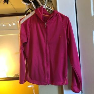 Pink hoodie